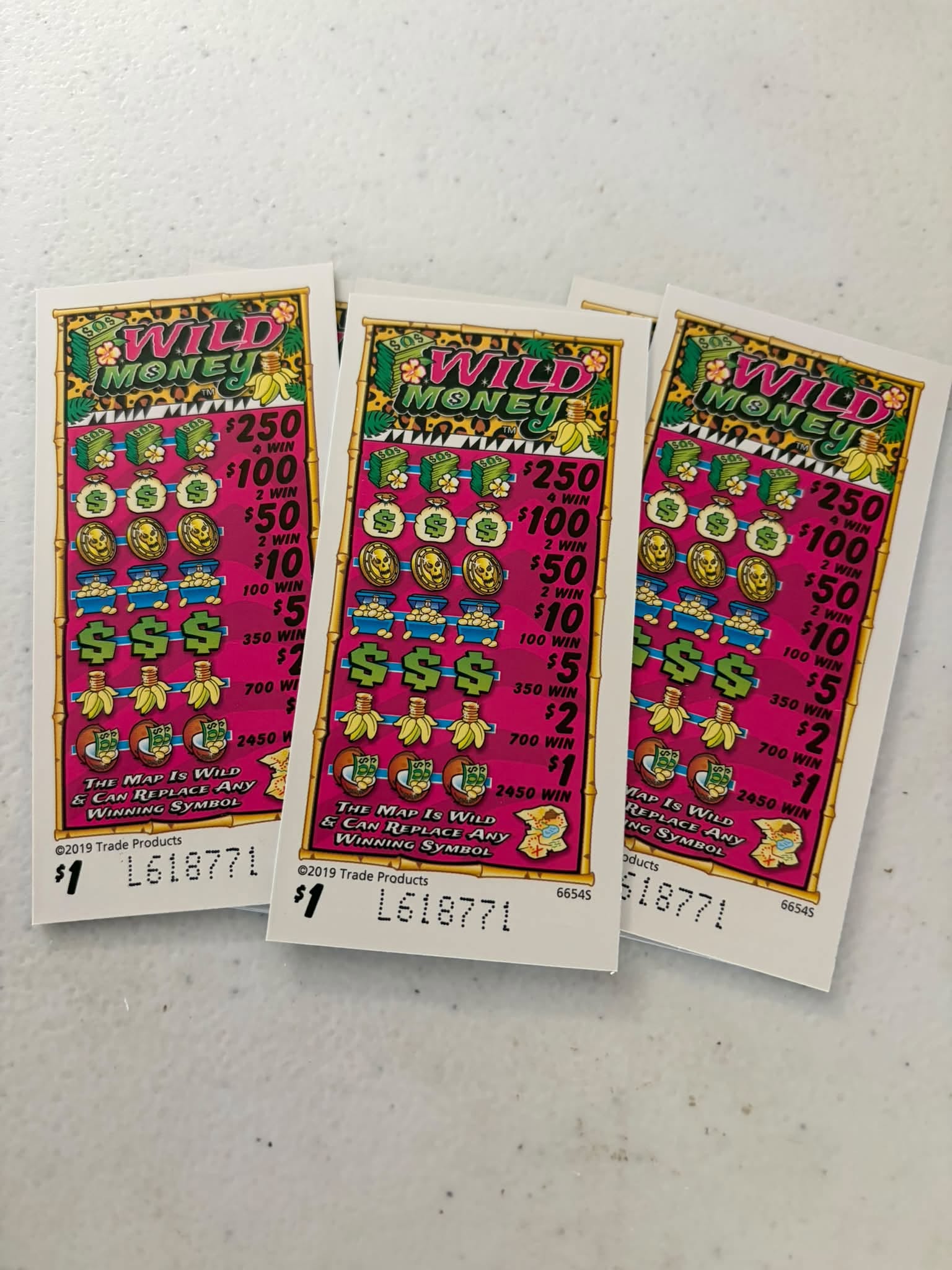 Wild Money Pull Tabs